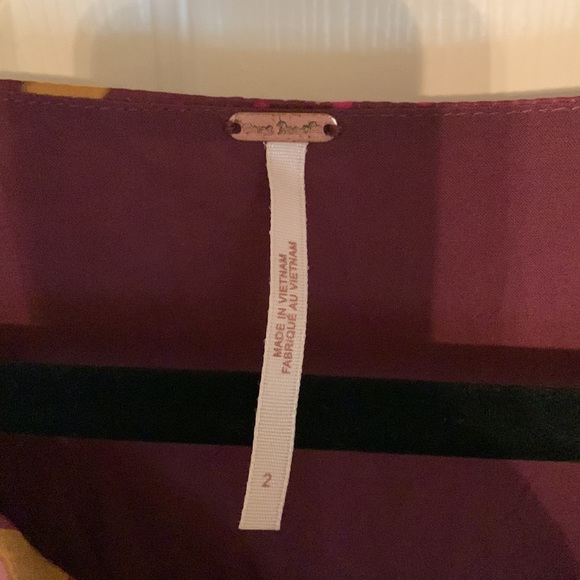 FREE PEOPLE • Women’s Morning Light Printed Mini Dress Size 2 - Picture 3 of 5